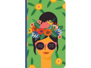 Ημερολόγιο εβδομαδιαίο "Silhouette"_H 7x10.5cm 2023 με σκληρό εξώφυλλο